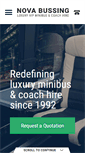 Mobile Screenshot of luxury-minibuses.co.uk